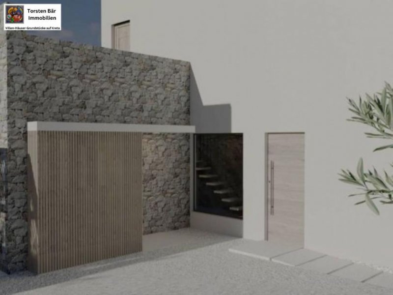 Drapanos Kreta, Drapanos Villenprojekt mit privatem Pool und Blick auf die weißen Berge Haus kaufen